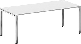 Стол руководителя Metal System Direct БП.СРР-6.9 Белый Стол руководителя Metal System Direct БП.СРР-6.9 Белый