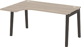 Стол эргономичный левый Onix Wood OW.SA-4(L) Дуб Аттик/Дуб темный Стол эргономичный левый Onix Wood OW.SA-4(L) Дуб Аттик/Дуб темный