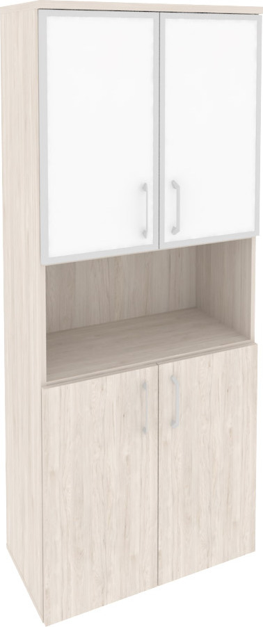 Шкаф высокий широкий Onix O.ST-1.4R white
