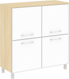 Шкаф квадратный Yalta LT.SD-1.2 R white