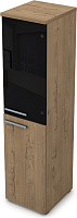 Шкаф-пенал средний Gloss 9П.004.12 П/Л Teakwood Шкаф-пенал средний Gloss 9П.004.12 П/Л Teakwood