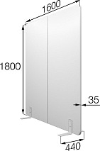 Мобильная перегородка Фикс FX-160/180