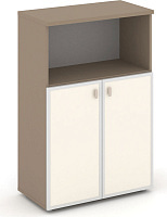 Шкаф средний широкий Estetica ES.ST-2.2R I Латте/Лакобель ivory Шкаф средний широкий Estetica ES.ST-2.2R I Латте/Лакобель ivory