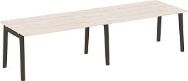 Стол переговорный Onix Wood OW.PRG-2.4 Денвер светлый/Дуб темный