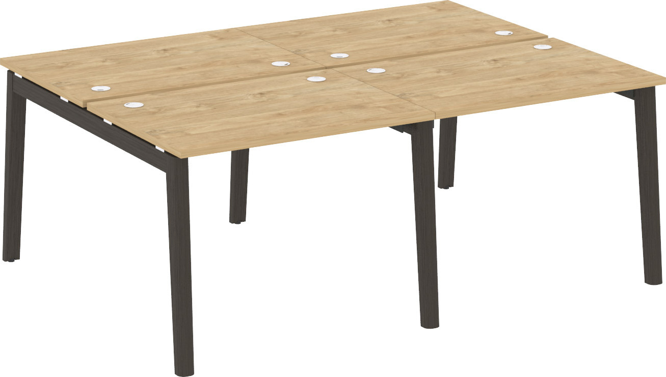 Рабочая станция на 4 рабочих места Onix Wood OW.D.RS-4.1.7