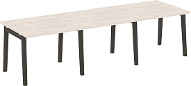 Стол переговорный Onix Wood OW.PRG-3.1 Денвер светлый/Дуб темный