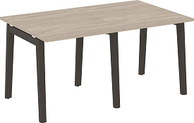 Стол переговорный Onix Wood OW.PRG-2.0 Дуб Аттик/Дуб темный