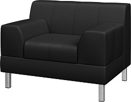 Кресло Флагман экокожа Ecotex 3001
