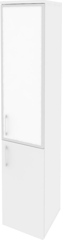 Шкаф высокий узкий правый Onix O.SU-1.2R(R) white