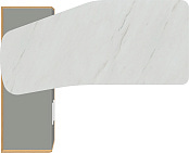 Стол руководителя Remo Rem-200.1L+Rem-33L