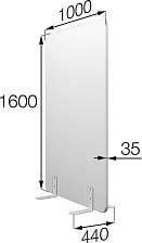 Мобильная перегородка Фикс FX-100/160