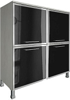 Шкаф квадратный Yalta LT.SD-1.2 R black