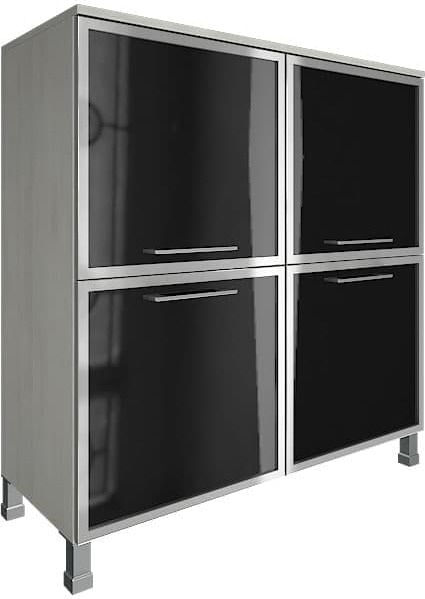 Шкаф квадратный Yalta LT.SD-1.2 R black