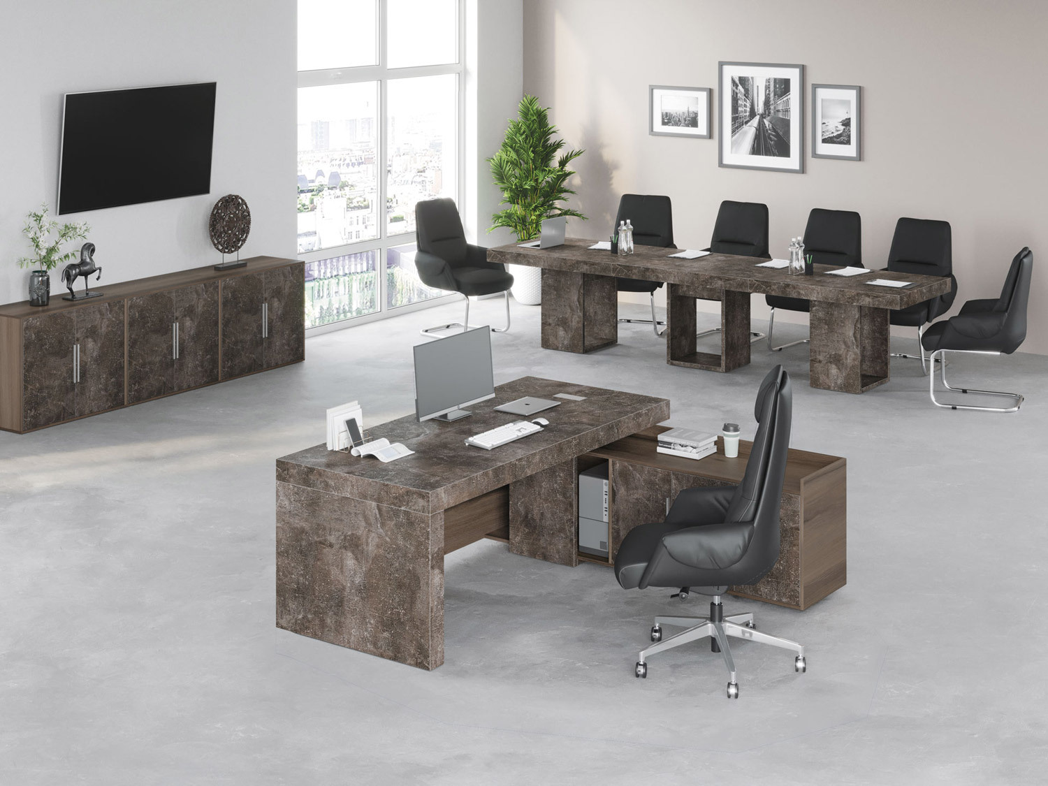 Креденция 2 двери B-tone BTN361402