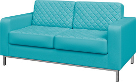 Диван двухместный Бентли экокожа Ecotex 3005