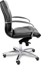 Кресло руководителя Multi-office Leeds Chrome B
