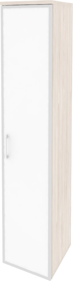 Шкаф высокий узкий правый Onix O.SU-1.10R(R) white