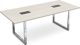 Стол для переговоров Gloss Line НСП-О.939 Ivory Стол для переговоров Gloss Line НСП-О.939 Ivory