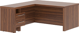 Стол руководителя Zenn ZCT 1619H.А(L) Орех Даллас