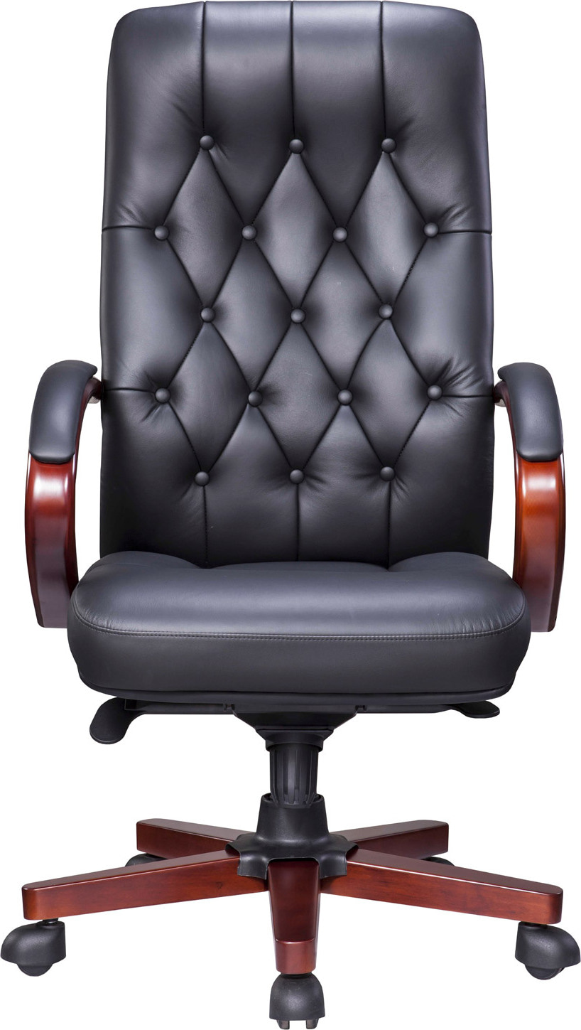 Кресло офисное Премиум Everprof Monaco Wood PU