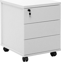 Тумба подкатная TOUR L BASIC Б/Р 80T014 W3W3 Белый Тумба подкатная TOUR L BASIC Б/Р 80T014 W3W3 Белый