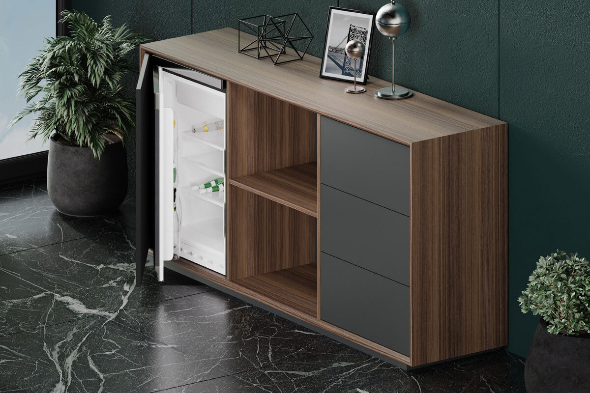 Греденция Quartz QZ.0401.BW.GF