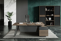 Шкаф высокий 3х-секционный Quartz QZ.0303.BW.GF