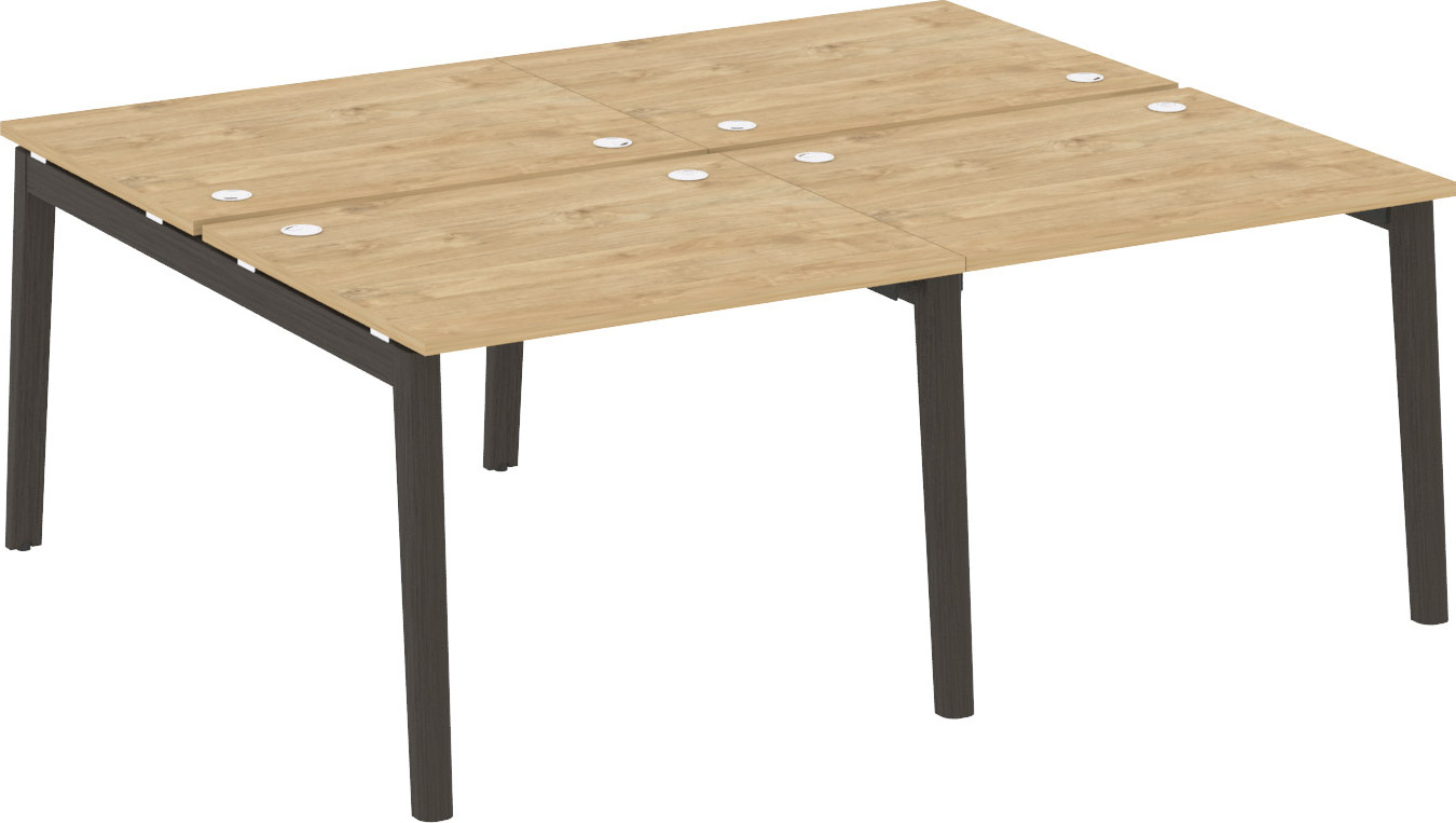 Рабочая станция на 4 рабочих места Onix Wood OW.D.RS-4.1.8