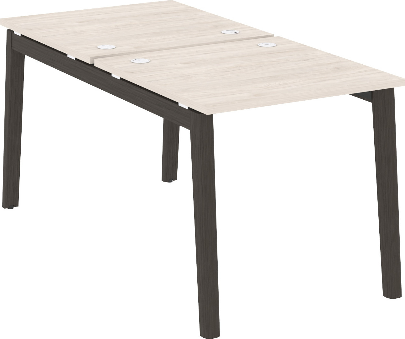Рабочая станция на 2 рабочих места Onix Wood OW.D.RS-2.0.8