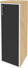 Шкаф средний узкий правый Onix O.SU-2.4R(R) black