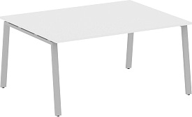 Стол для переговоров БА.ПРГ-1.4 Gray Белый