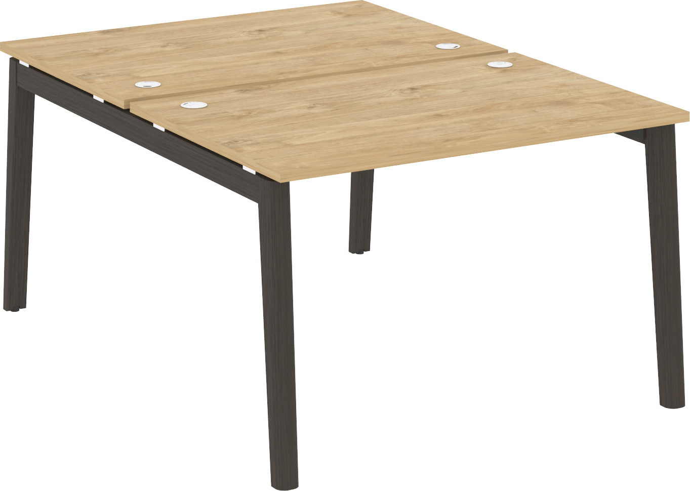Рабочая станция на 2 рабочих места Onix Wood OW.D.RS-2.2.8