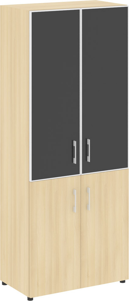 Шкаф высокий широкий Yalta LT.ST-1.2 R black