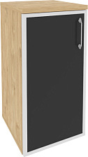 Шкаф низкий узкий левый Onix O.SU-3.2R(L) black