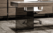 Стол руководителя Glass.Go Gs-1N