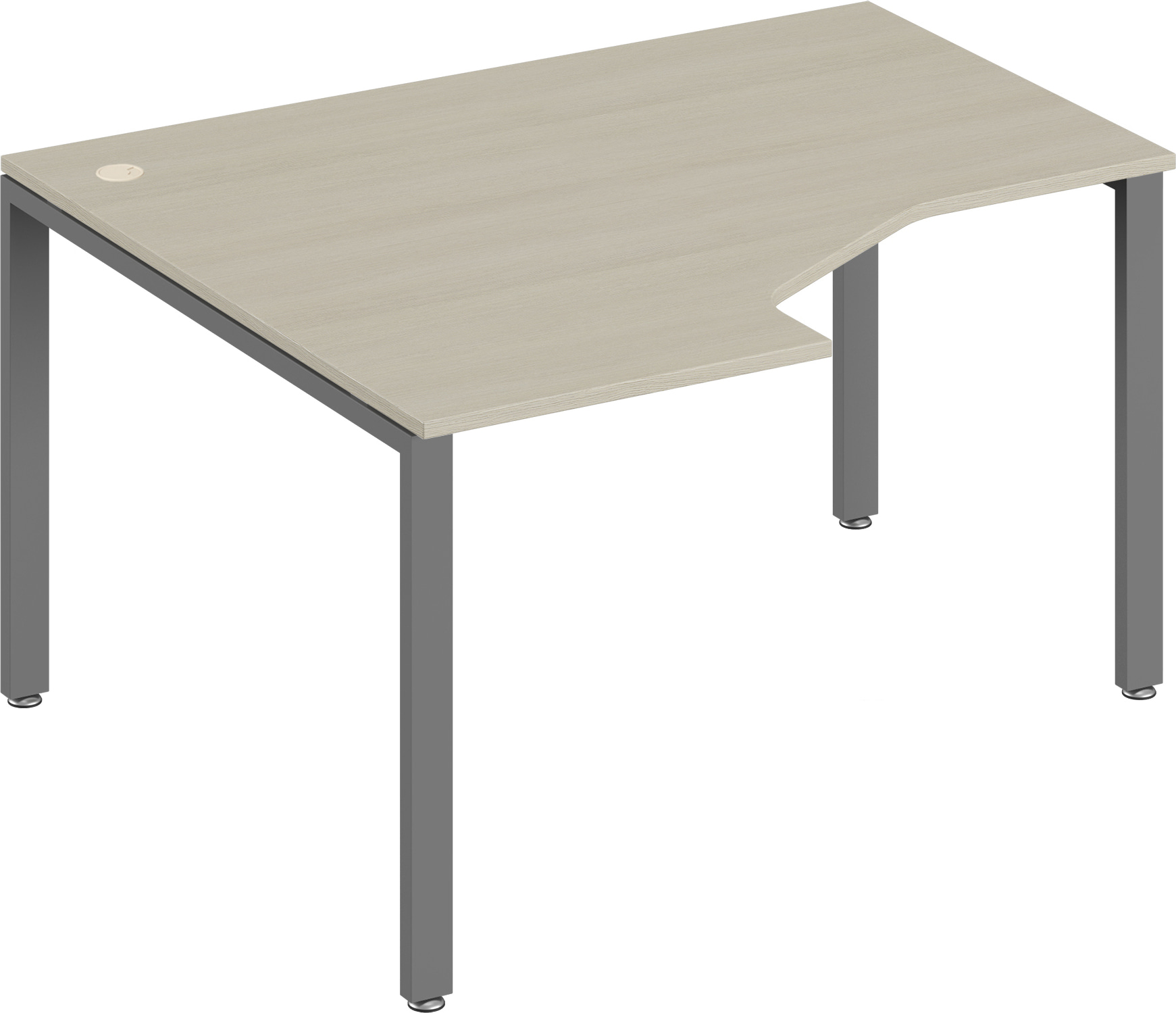 Эргономичный стол левый Trend Metal TDM322154