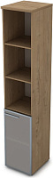 Шкаф-пенал высокий Gloss 9П.005.21 П/Л Teakwood Шкаф-пенал высокий Gloss 9П.005.21 П/Л Teakwood