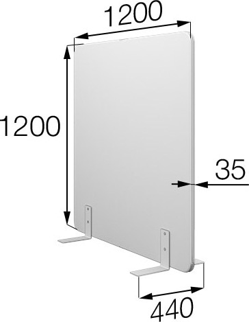 Мобильная перегородка Фикс FX-120/120