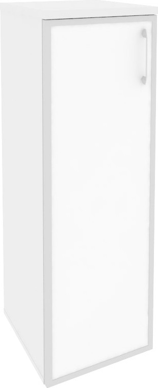 Шкаф средний узкий левый Onix O.SU-2.4R(L) white