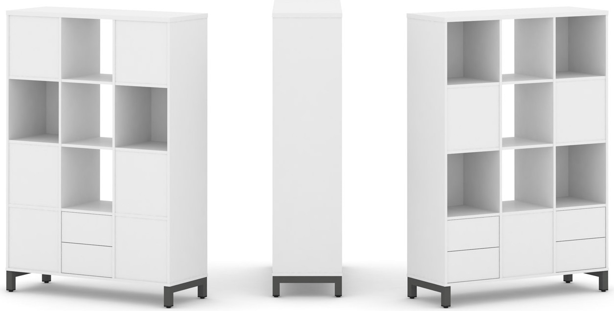 Набор стеллажа двухстороннего Style Project SN.NSD-431