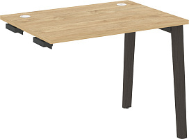 Стол-приставка к опорным элементам Onix Wood OW.SPR-1.7 Тиквуд светлый/Дуб темный Стол-приставка к опорным элементам Onix Wood OW.SPR-1.7 Тиквуд светлый/Дуб темный