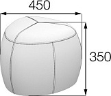 Пуф Стоун СТ-50 ткань