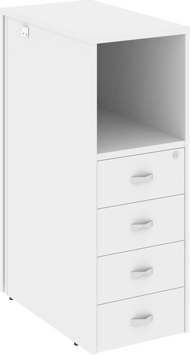 Тумба 4 ящика завершающая правая Onix O.R-TV-4 (R)