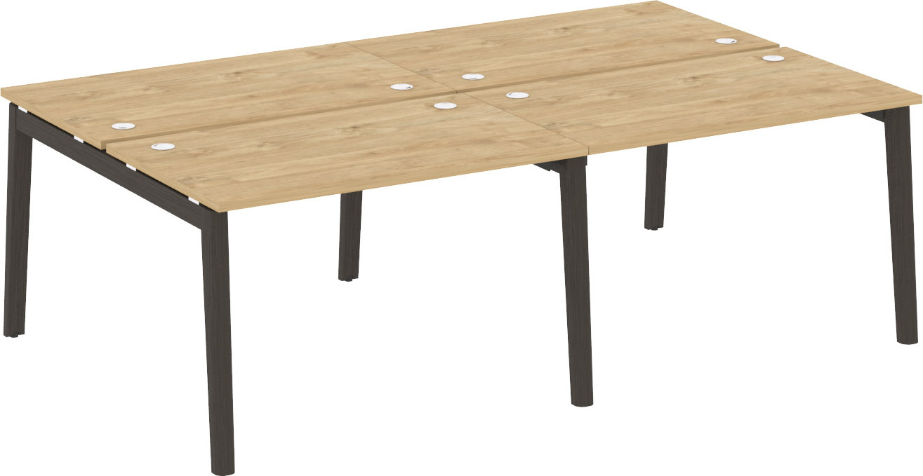 Рабочая станция на 4 рабочих места Onix Wood OW.D.RS-4.2.7