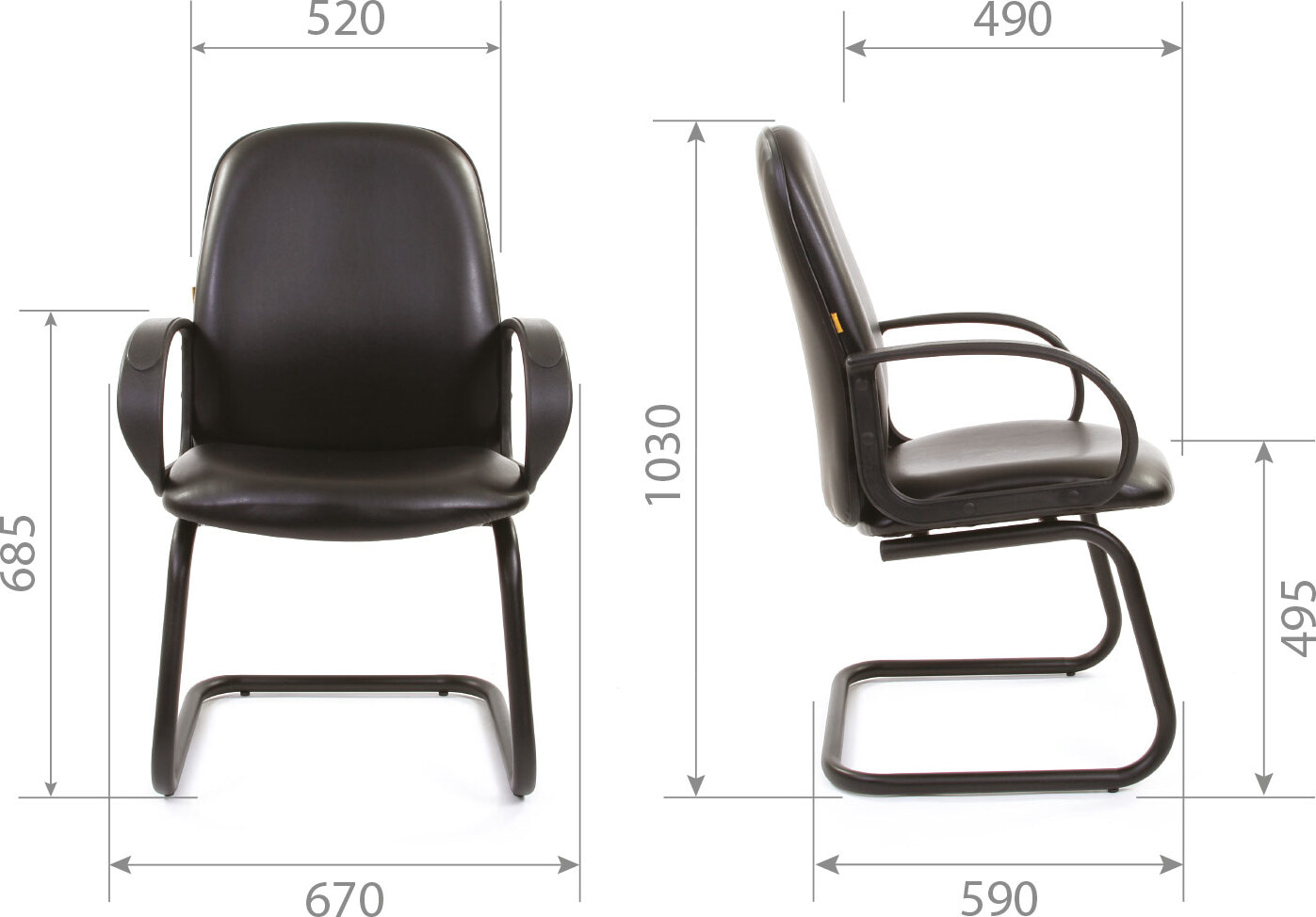 Кресло посетителя Chairman 279 V