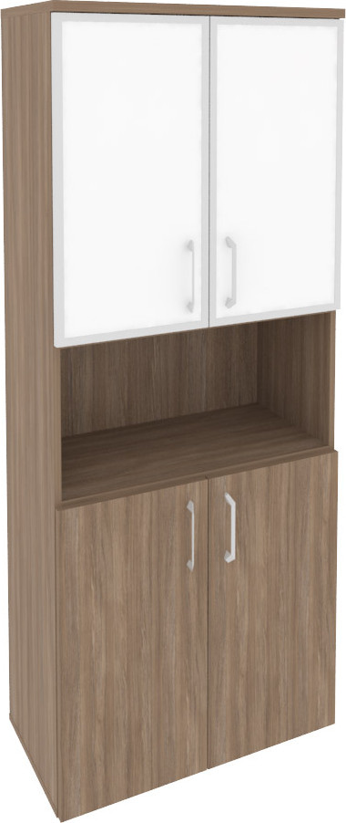 Шкаф высокий широкий Onix O.ST-1.4R white