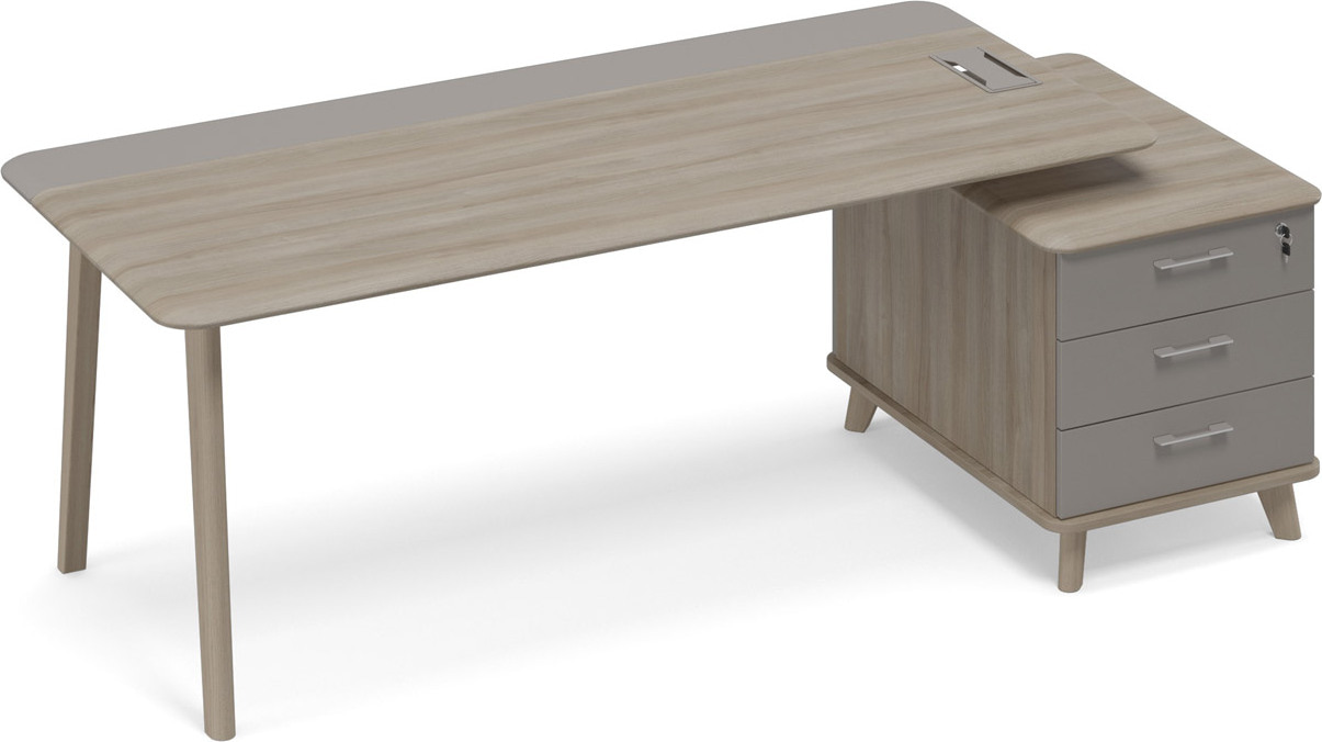 Стoл руководителя правый Time Wood ТМ В2 108