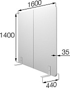 Мобильная перегородка Фикс FX-160/140