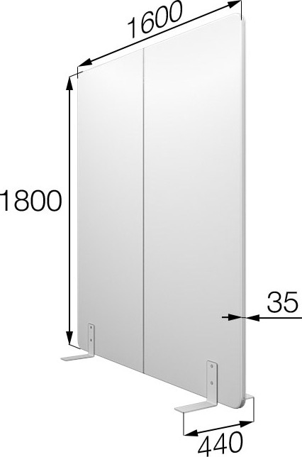 Мобильная перегородка Фикс FX-160/180