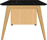 Стол руководителя Remo Rem-180.1L+Rem-32
